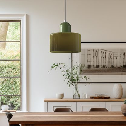 Lampe Suspendue en Verre – Design Créatif Bauhaus