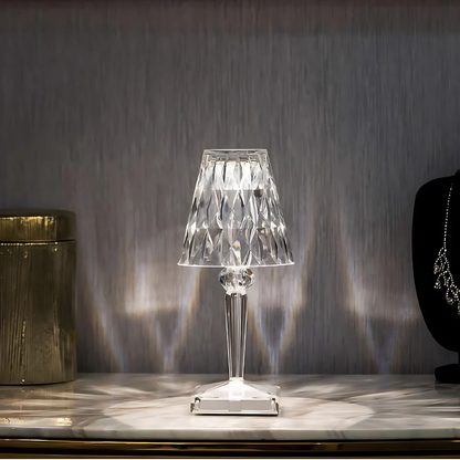 PRISMA - Transparente Lampe, LED 