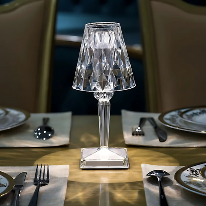 PRISMA - Transparente Lampe, LED 