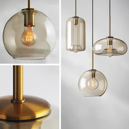 Modern Minimalist Nordic Glass Pendant Light