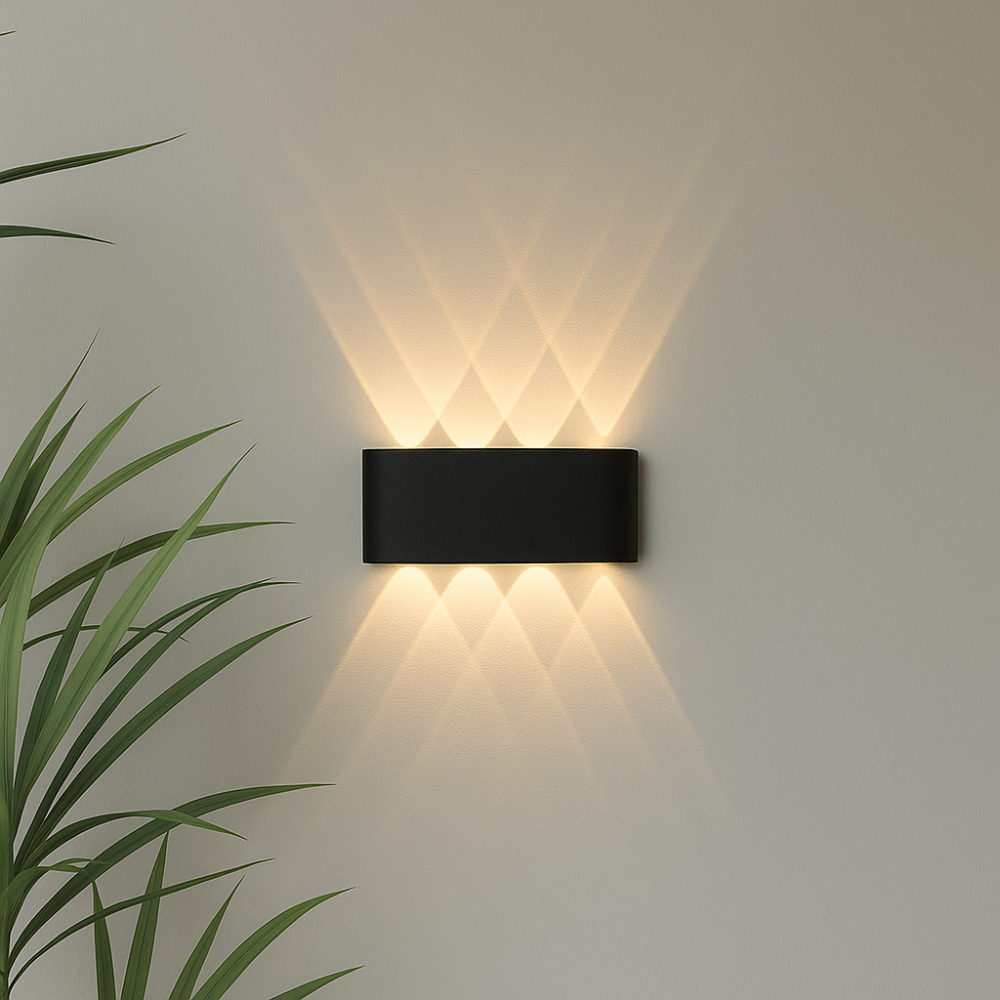 Innen-/Außenwandleuchte – Modernes minimalistisches Design