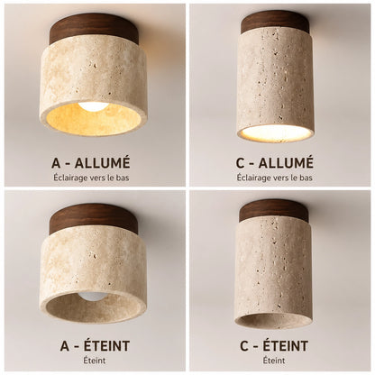 Plafonnier Style Céramique Minimaliste
