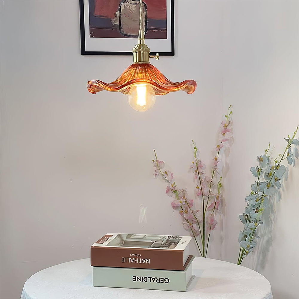 Lampe de Suspendue en Forme de Fleur – Design Élégant et Lumineux - 38