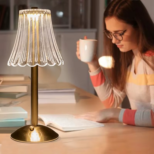 Lampe de Table LED Tactile Crystal