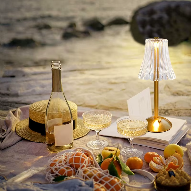 Lampe de Table LED Tactile Crystal