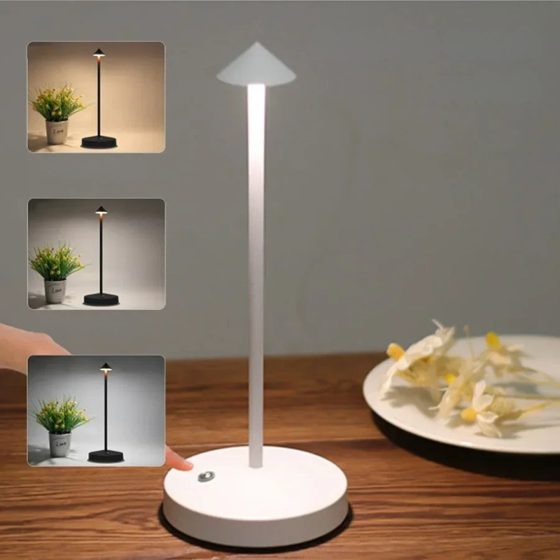 Lampe de table LED - Porte-chapeaux