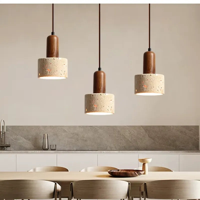 Suspension de plafond en pierre Line