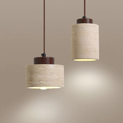 Suspension en Pierre Jaune Naturelle