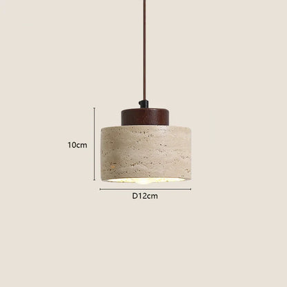 Suspension en Pierre Jaune Naturelle