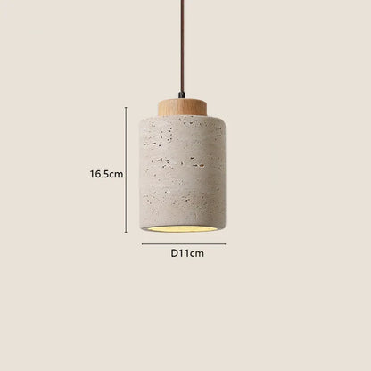 Suspension en Pierre Jaune Naturelle