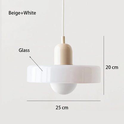 Lampe Suspendue Nordic Retro Glass