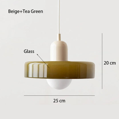 Lampe Suspendue Nordic Retro Glass