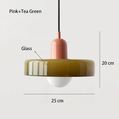 Lampe Suspendue Nordic Retro Glass