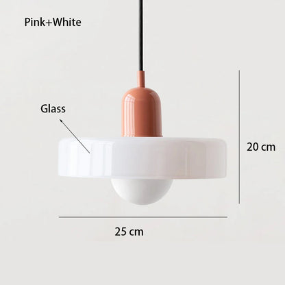 Lampe Suspendue Nordic Retro Glass