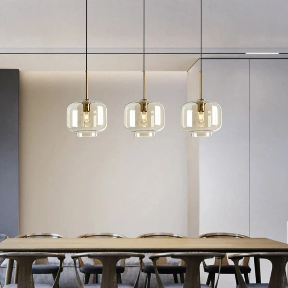 Modern Minimalist Nordic Glass Pendant Light