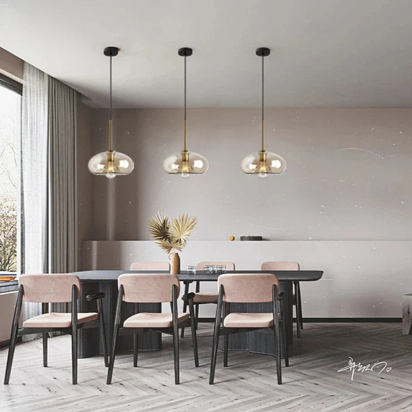 Modern Minimalist Nordic Glass Pendant Light