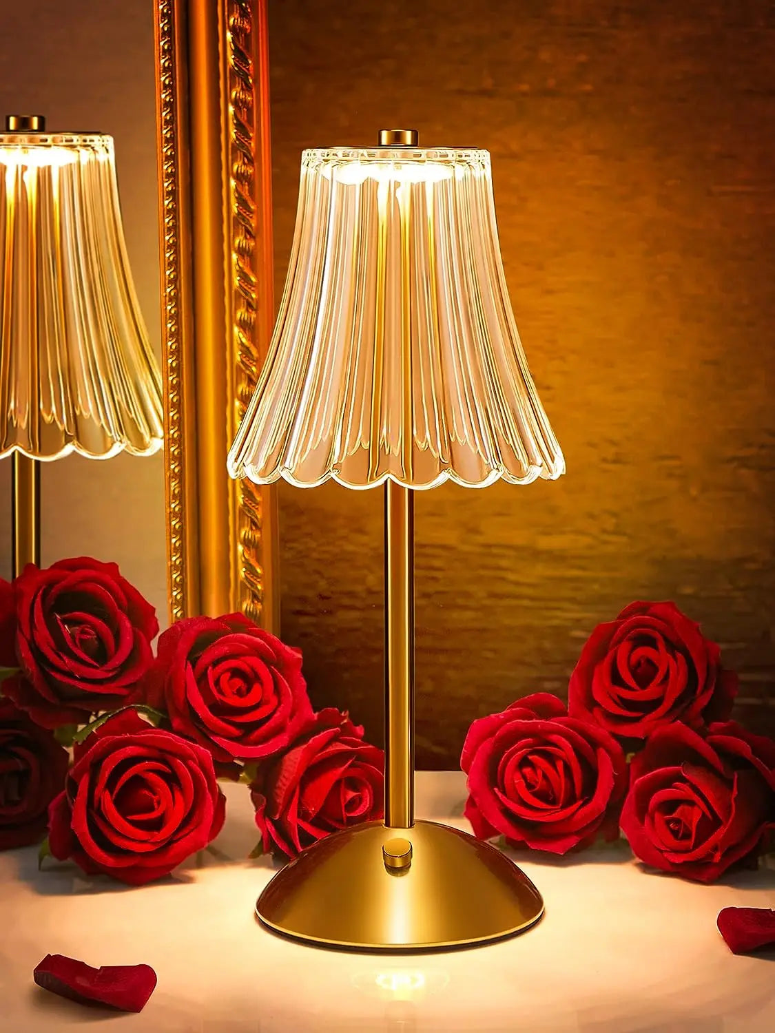 Lampe de Table LED Tactile Crystal