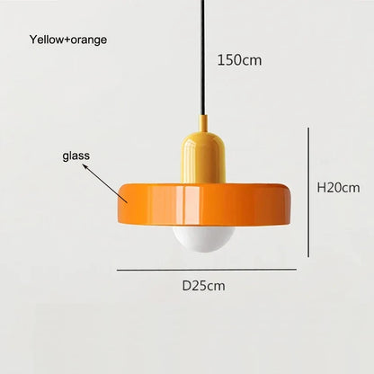 Lampe Suspendue Nordic Retro Glass