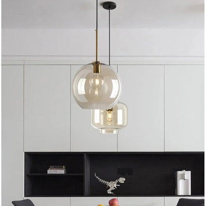 Modern Minimalist Nordic Glass Pendant Light