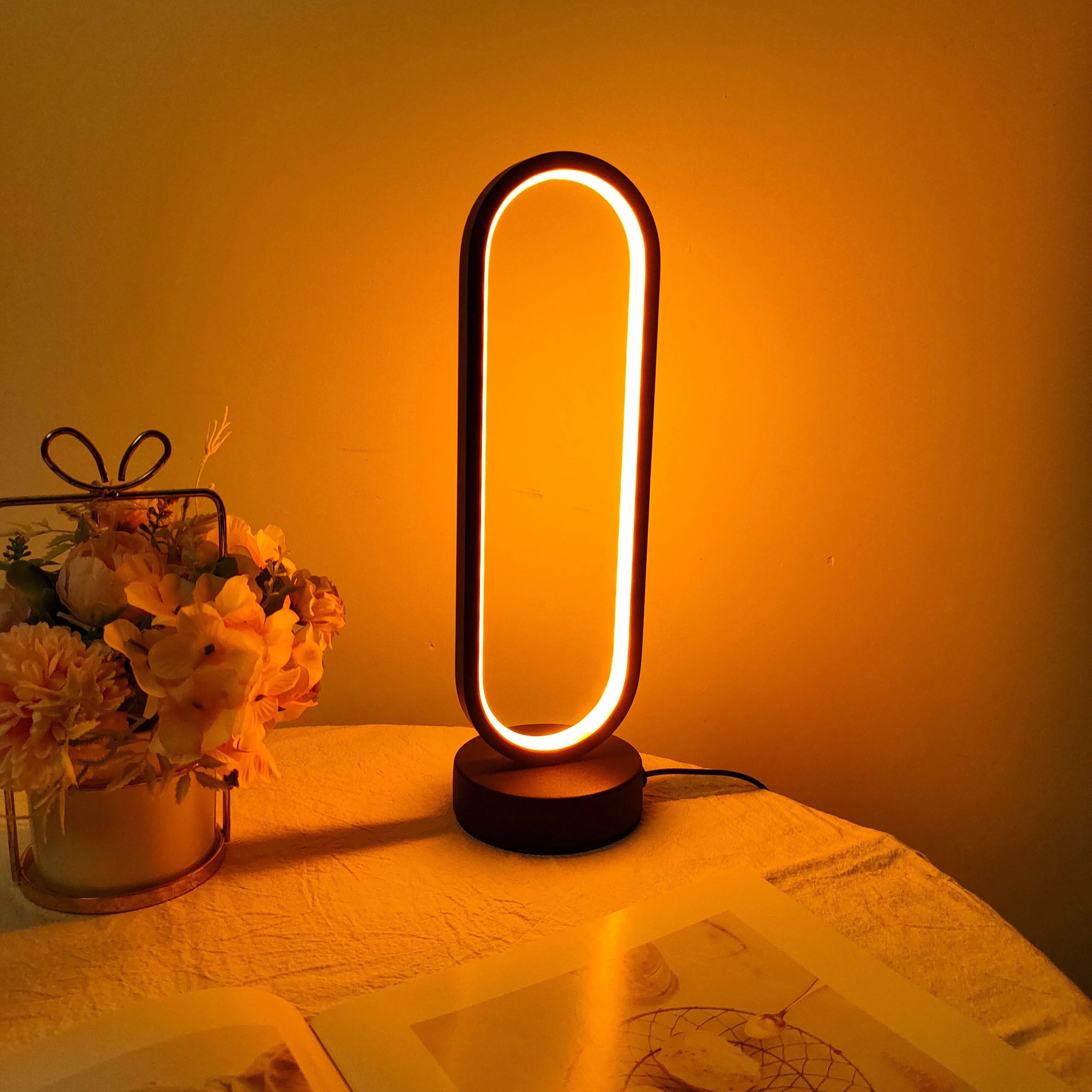 Lumière de Nuit LED Quatre Anneaux