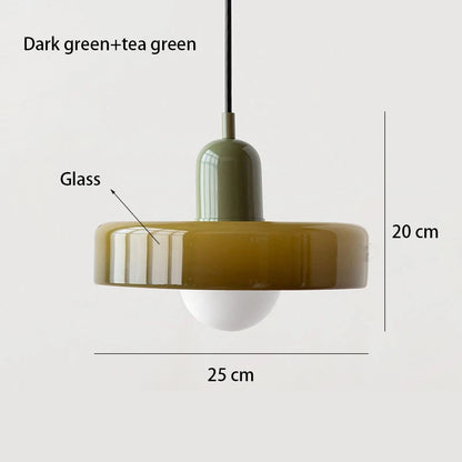 Lampe Suspendue Nordic Retro Glass