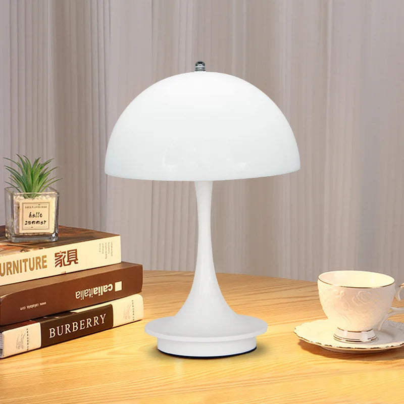 Champignon Éclat - Lampe de Table USB Rechargeable