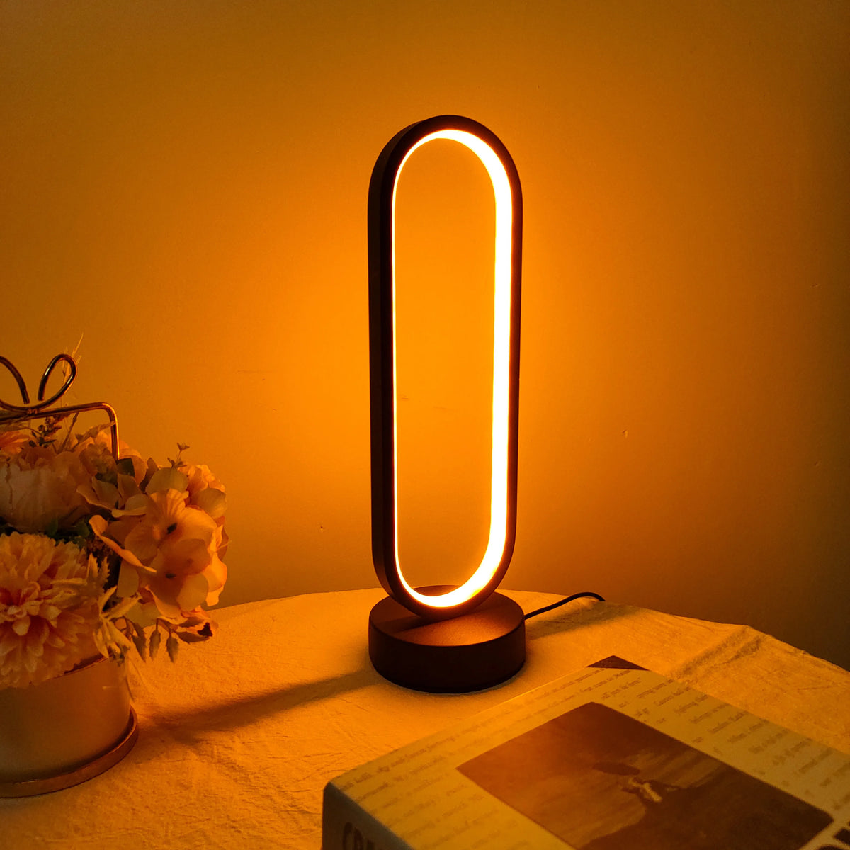 Lumière de Nuit LED Quatre Anneaux