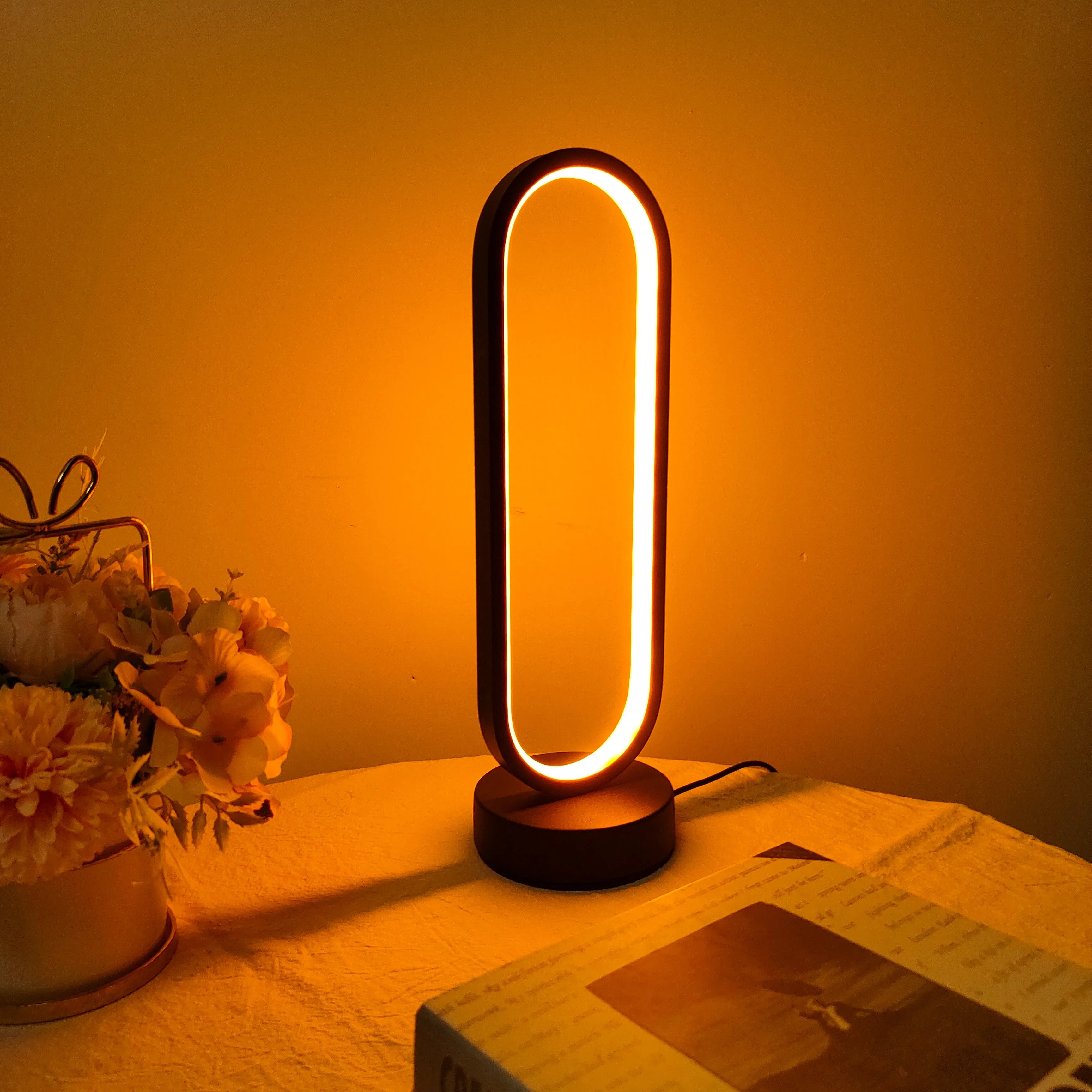 Lumière de Nuit LED Quatre Anneaux