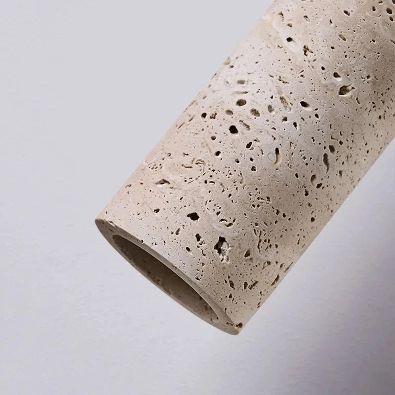 Suspension lumineuse en pierre -  41