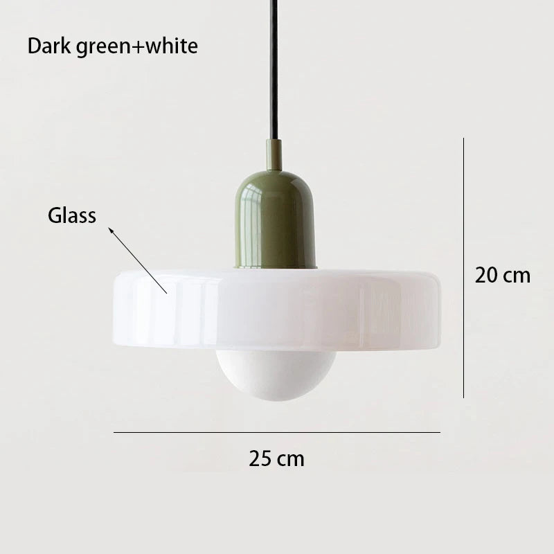 Lampe Suspendue Nordic Retro Glass
