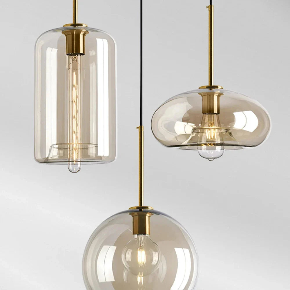 Modern Minimalist Nordic Glass Pendant Light