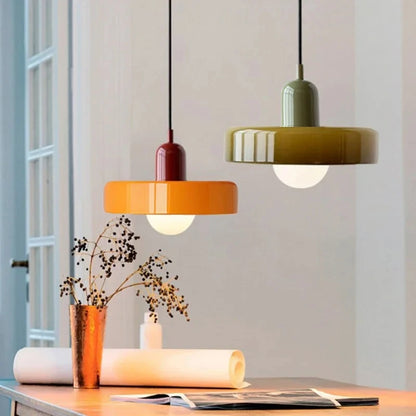 Lampe Suspendue Nordic Retro Glass