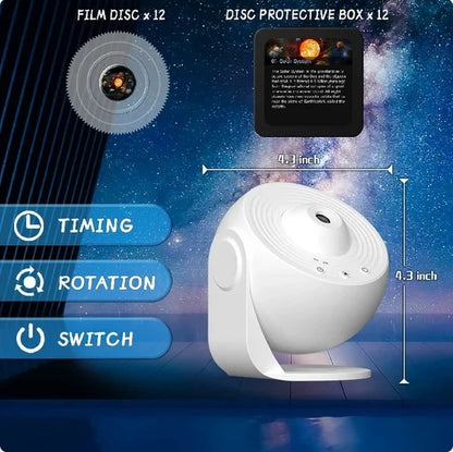 Lampe de Table Projecteur de Galaxie