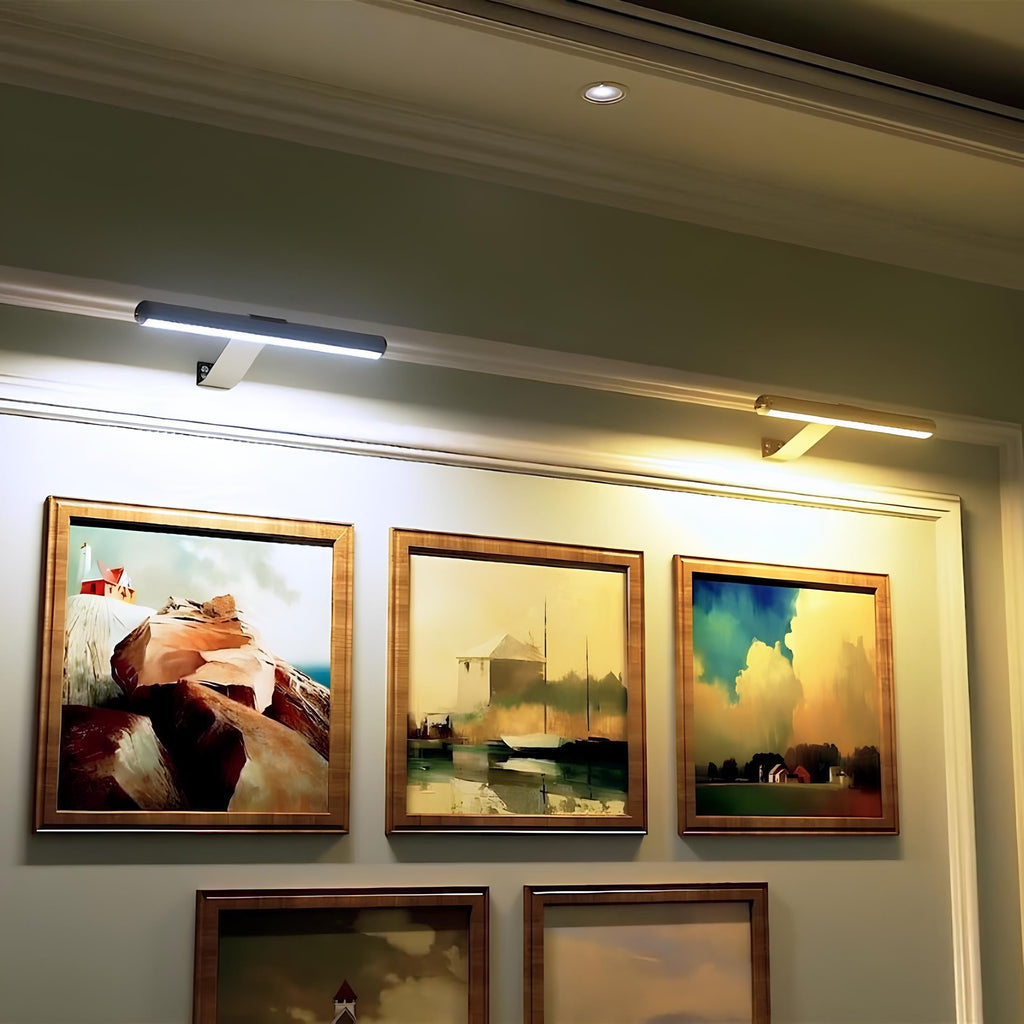 Applique murale sans fil pour œuvres d'art