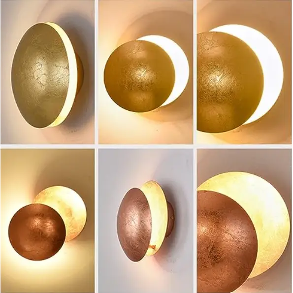 Applique Murale - Art Moderne en forme d'éclipse