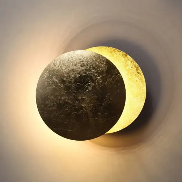 Applique Murale - Art Moderne en forme d'éclipse