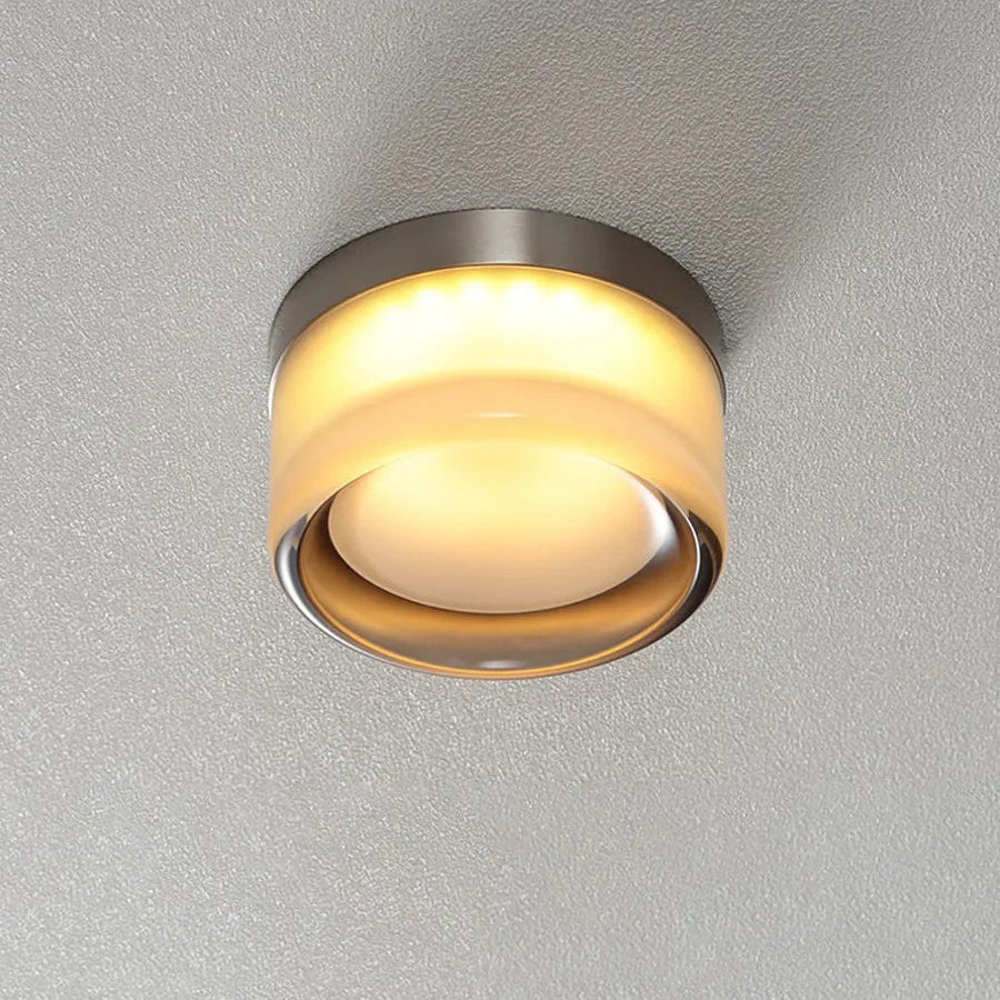 Lampe Murale Ronde en Verre