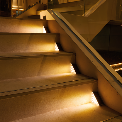 Éclairage d’escalier à énergie solaire