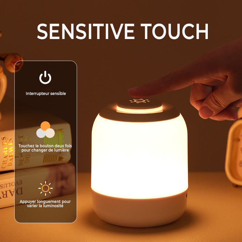 Lampe de Chevet Tactile LED