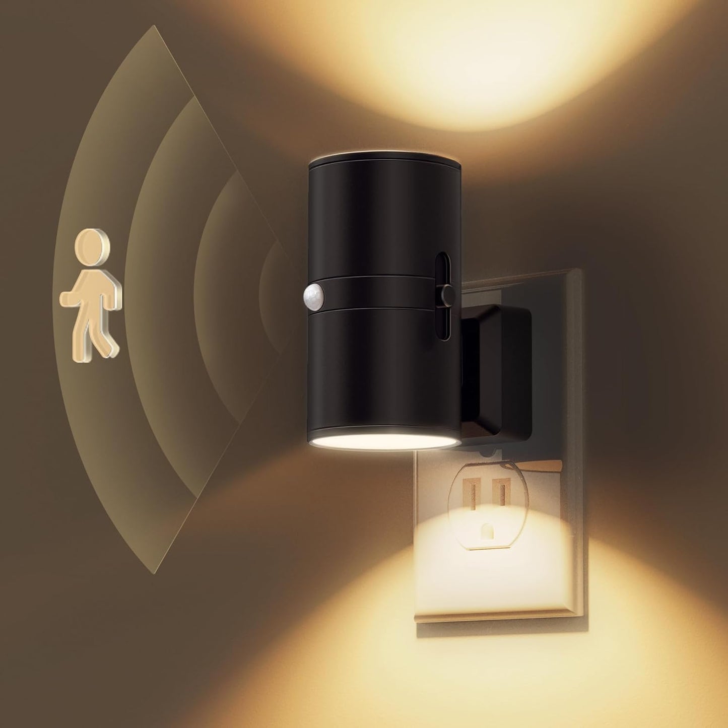 Lampe LED  – Veilleuse Murale à Brancher sur Prise -37